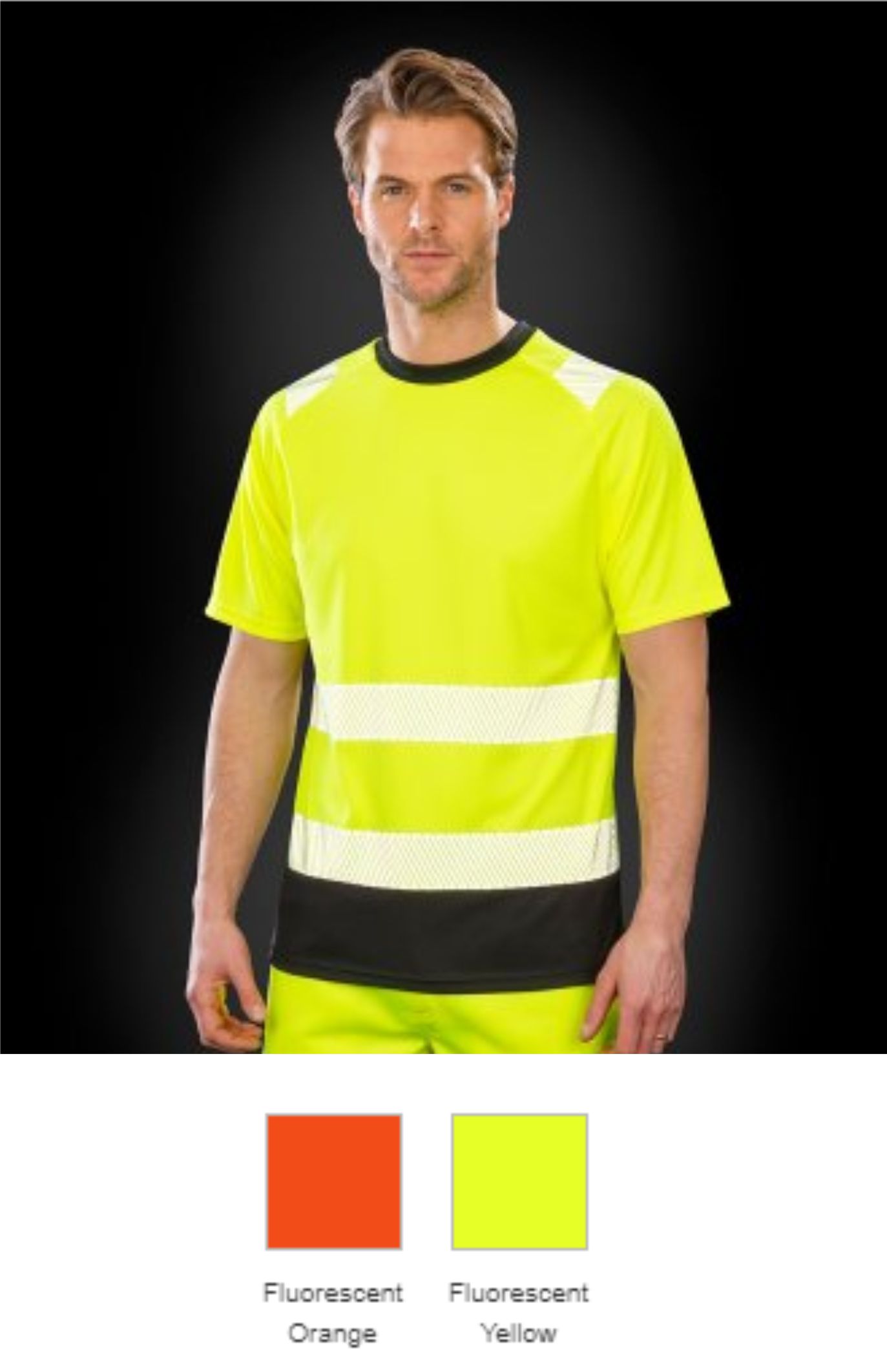 Result RS502 Genuine Recycled Safety Tee Shirt - Click Image to Close